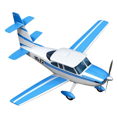 cessna 172 from above sticker