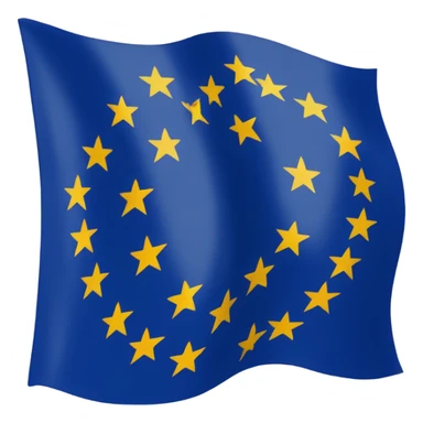 the flag of the European Union sticker