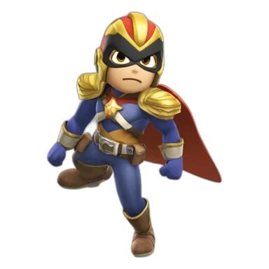 captain-falcon-in-smash-bros-ultimate sticker