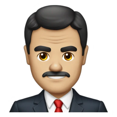 pedro sanchez (presidente de España) estilo gansta sticker