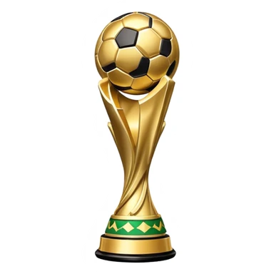 FIFA World Cup trophy sticker