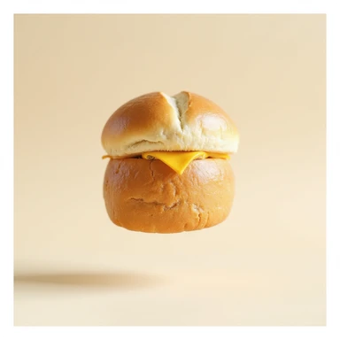 floating bread in the air, isolated, no background, hyperrealism 4K sticker