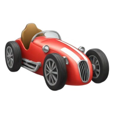 Voiture de course sticker