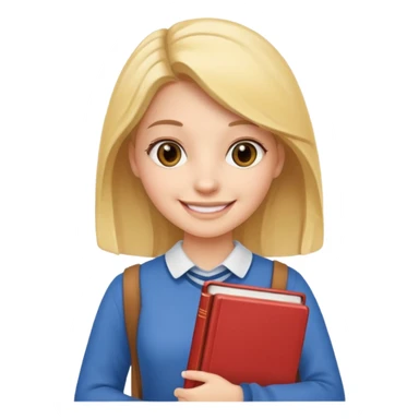 college girl sticker