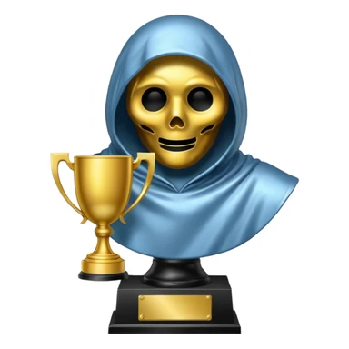 trofeu ghostface sticker