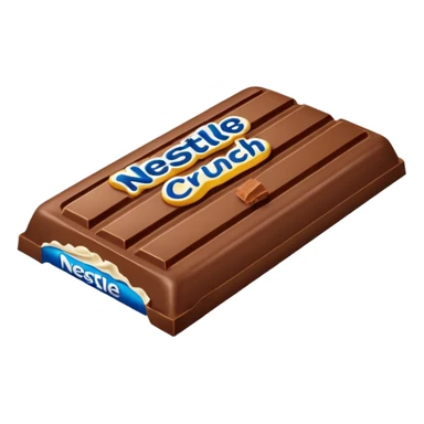 Nestle crunch bar emoji sticker