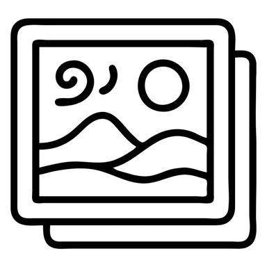 wangog paintings desktop icon sticker