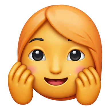 Shy emoji  sticker