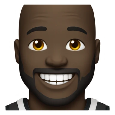 Shaq smiling sticker