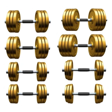 Pesas de gimnasio sticker