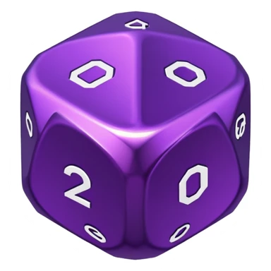 dnd d20 dice sticker