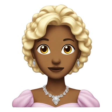 Princess unbothered sticker