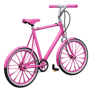 pink bike pump sticker