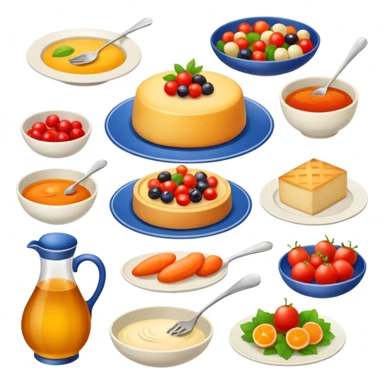 French fine cuisine sticker