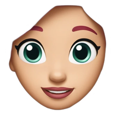 ariel from disney princess sticker