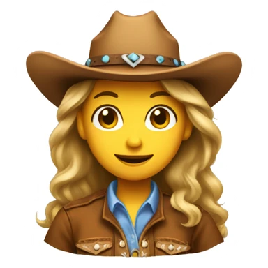 Yeehaw cowgirl sticker