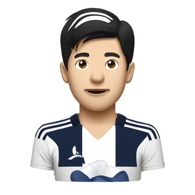 Heung min son Tottenham, Tottenham logo is chicken shape sticker