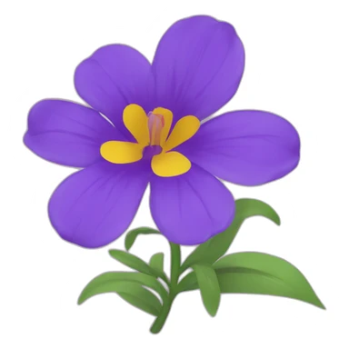 lis scout flower logo sticker
