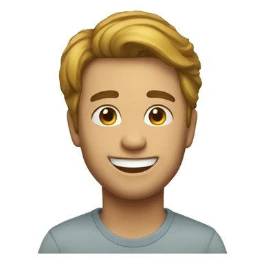 Un emoji feliz sticker