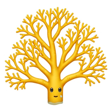 yellow Corals sticker