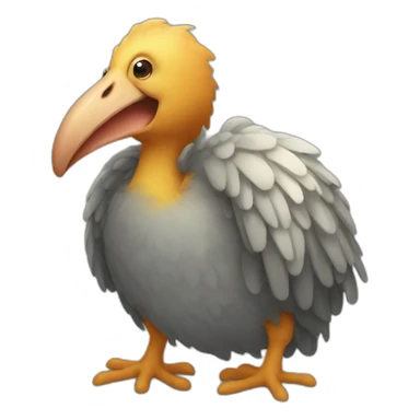 Un dodo qui dort sticker