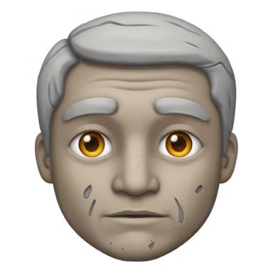 Statue of a man  sticker