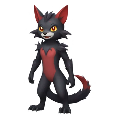 Bat-Torracat-Zoroark full body sticker