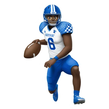 university of Kentucky football player sticker