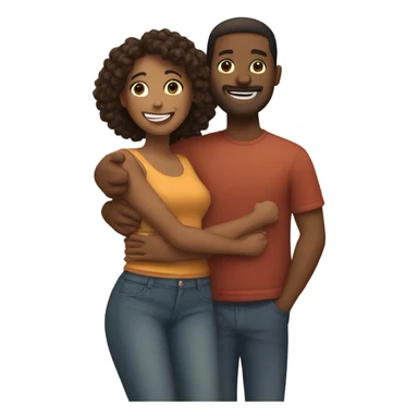 Valentine’s  couple sticker