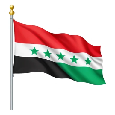 Syria new flag sticker