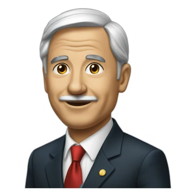 Président algérien sticker