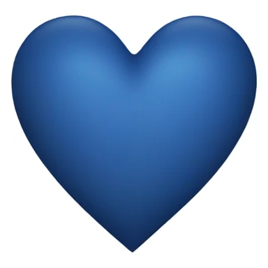Blue night heart  sticker