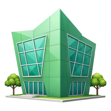 a green building sticker