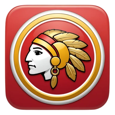 Chiefs logo sticker
