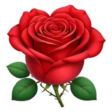 heart of rose sticker