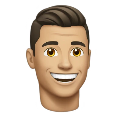 Cristiano Ronaldo is making his celebration sticker