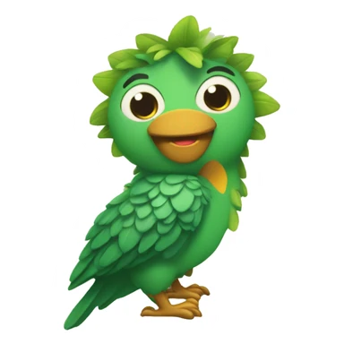 Abacate feliz sticker