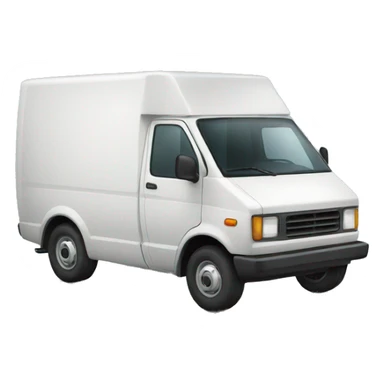 Delivery van high  sticker