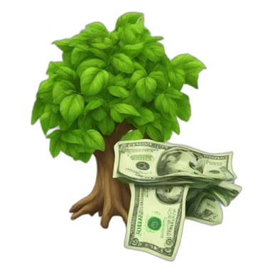 money grow on the tree sticker