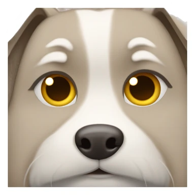 A dad that is a dog half cat sticker