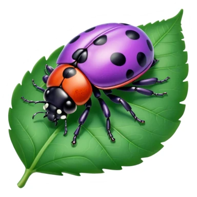 purple lady bug on leaf
























































 sticker
