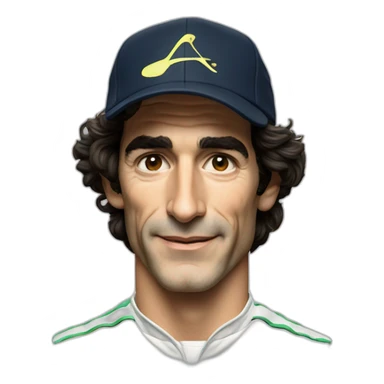Ayrton Senna sticker