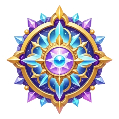 Epic divine legendary celestial complex detailed iridescent aesthetic-scenery-Decorations sticker