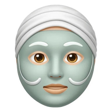 facial mask  sticker