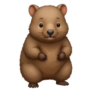 Wombat sticker