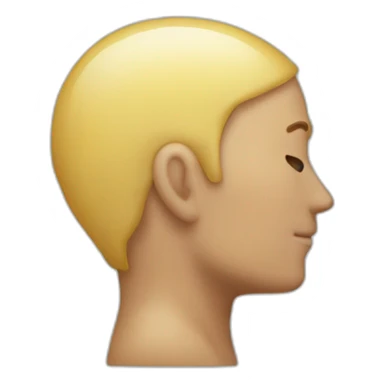 hands on head squeletton sticker