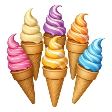 Icecreams sticker