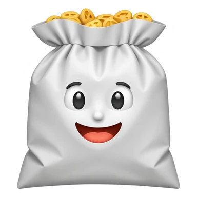 Barf Bag Emoji sticker