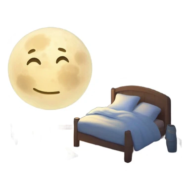 Goodnight moon sticker