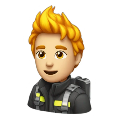 Alarme incendie sticker